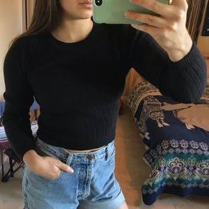 Recycled Cashmere Cropped Sweater
